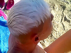 Corabitch Blow And Cumshots In Dunes From Maspalomas