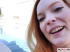 Stepson Fucking Big Tits Redhead Stepmom