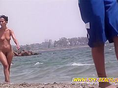 Nude Beach Voyeur Amateur Babes Public Spy Beach Video
