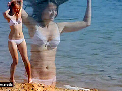 Audrey At The Beach