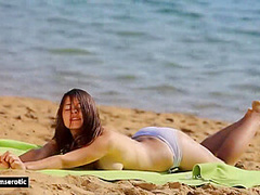 Audrey At The Beach