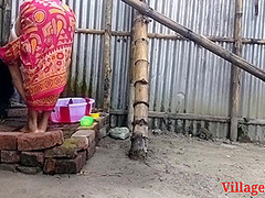 Red Saree Village Married Wife Sex ( Official Video By Villagesex91)