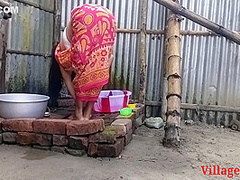 Red Saree Village Married Wife Sex ( Official Video By Villagesex91)