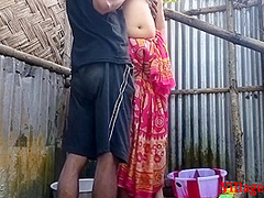 Red Saree Village Married Wife Sex ( Official Video By Villagesex91)