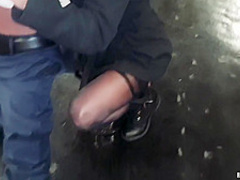 Megane Lopez - Is Cheating With A Stranger At The Train Station