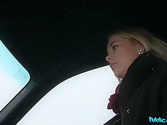 Crazy Backseat Lovemaking With Booty Hitchhiker