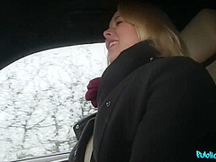 Crazy Backseat Lovemaking With Booty Hitchhiker