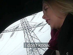 Crazy Backseat Lovemaking With Booty Hitchhiker