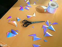 Tape instead of clothes. Jeny Smith poses naked in public covered with sticky tape