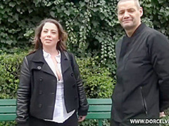 French woman has a special cock- sucking technique to make her lovers cock hard like a rock