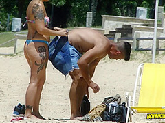 Big Ass Latina Milf Wearing Small Sexy Thongs