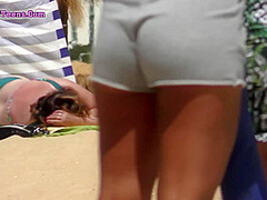 Amateur Sexy Big Ass Latina With A Tiny Thong Video