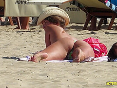Amazing Ass Sexy Bikini Hot milf Backview at the beach