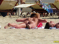 Amazing Ass Sexy Bikini Hot milf Backview at the beach