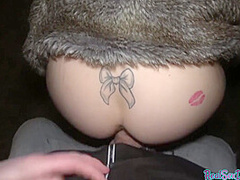 Public POV sluts fucked outdoor 4 money compilation