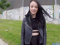 Public POV sluts fucked outdoor 4 money compilation