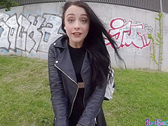 Public POV sluts fucked outdoor 4 money compilation