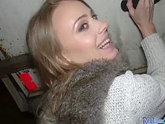 Public POV sluts fucked outdoor 4 money compilation