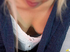 Fi Fi in Nipple Assignment - DownblouseJerk