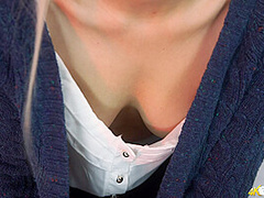 Fi Fi in Nipple Assignment - DownblouseJerk