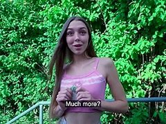 Tall Slim College Girl With Long Legs Could Easily Be A Model But Loves Money & Cock