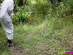 Husband Caught His Wife Having Sex With The Fake Pandemic Doctor In The Bush, And He Punish Him Because He Was Deceiving The Man That He Wants To Do Free Corona Virus Check Up 10 Min