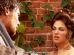 Faith Leon starts out making love to her stud but then they fuck hard - BANG!