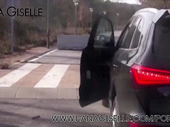 Lana Giselle - Mitten Auf Der Strabe Gefickt