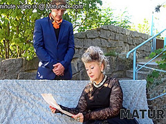 Charmer Is Tempted Into Outdoor Sex With The Horny Servant