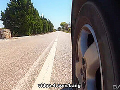 Shany Sky Gets Horny For Cock As Her Man Plays With Her Pussy While Driving - BANG!