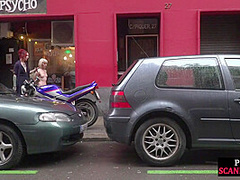 Latin slut 3some fucked in public be4 naked outdoor exposing