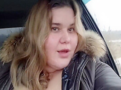 Outdoor Facial On A Beautiful Face Chubby Girl After A Blowjob 10 Min