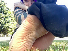 Gives Us Some Foot Fetish Aurora