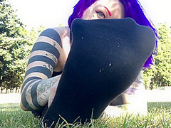 Gives Us Some Foot Fetish Aurora