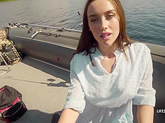 The Biggest Catch With Luxury Girl In Hd With Kristina Sweet And Life Selector