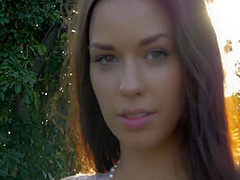 Squeezes Her Nipples Hard As She Finger Bangs With Madi Meadows