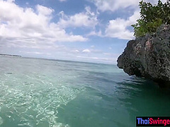 Cute Asian Amateur Gf Visits An Island Where She Sucked And Fucked Her Boyfriend