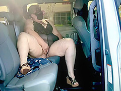 Big Ass Hot Sexy Bbw Milf Mom Caught Sucking Black Cock Publicly In Car (black Guy Jerking & Shooting Big Load Of Cum