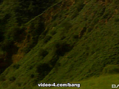 Carmen Luvana leaves this field fuck with a sore pussy from multiple O's - BANG!