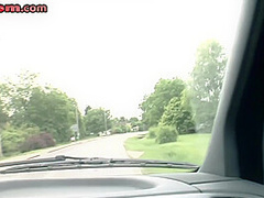 Amateur mature with big natural boobs 3way fucked outdoor