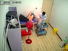 Peeping Hospital patient.10