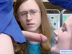 Emma Starletto - A Guy Watching Officer Fucks His Teen Gf