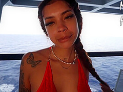 Fuckin My Sugar Daddy On A Cruise Ship Balcony