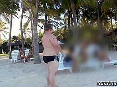 Vivian Sanchez - Speedos Do The Trick!
