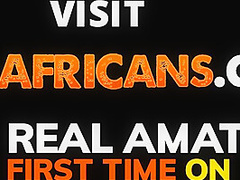 African Fuckboy Bodies Married Auntie Hardcore Doggystyle!