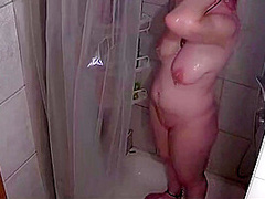 Shower With Kittienoone Playing With Her Nipples
