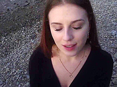 A Deep Blow Job! A Girl Decided To Blow A Guy On The Beach And Their Friends Spotted Them