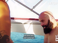 Gina Snake And Max Cortes - Big Tits Milf Loves Going Outdoor Naked And Fucking On A Boat