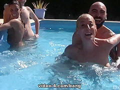 Behind The Scenes Pool Party With Jordanne Kali And Yelena Vera - BANG