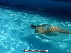 Behind The Scenes Pool Party With Jordanne Kali And Yelena Vera - BANG